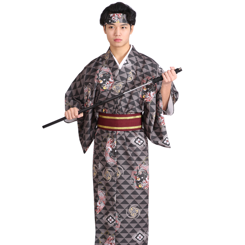 Traditional Japanese Men'S Formal Wear - Asian Ethnic New Design Kimono men