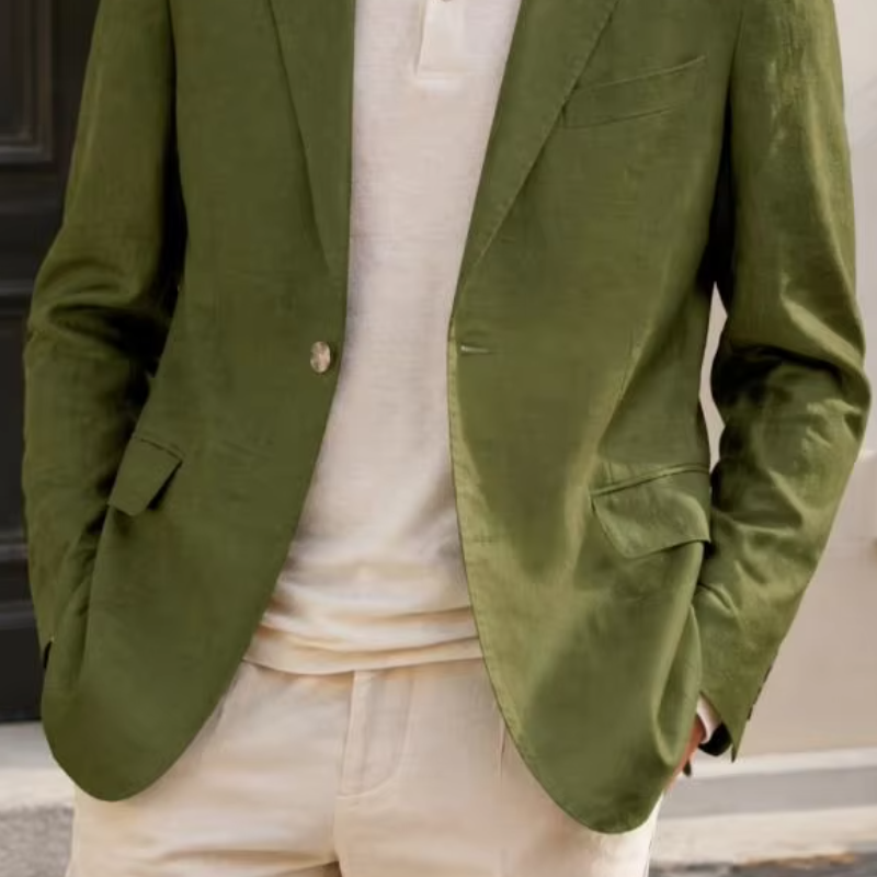 Men Formal Office Wear Shirts - Men Casual Blazer, Notch Lapel Suit