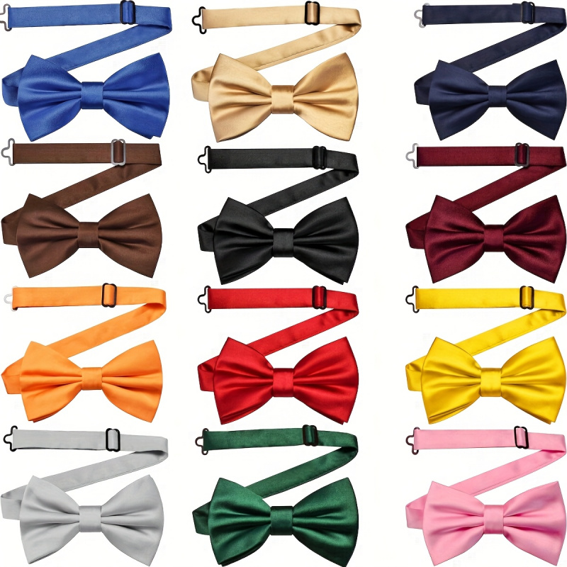 Men'S Formal Wear Bow Ties - Men's and Women's Adjustable Bow Tie-Slim