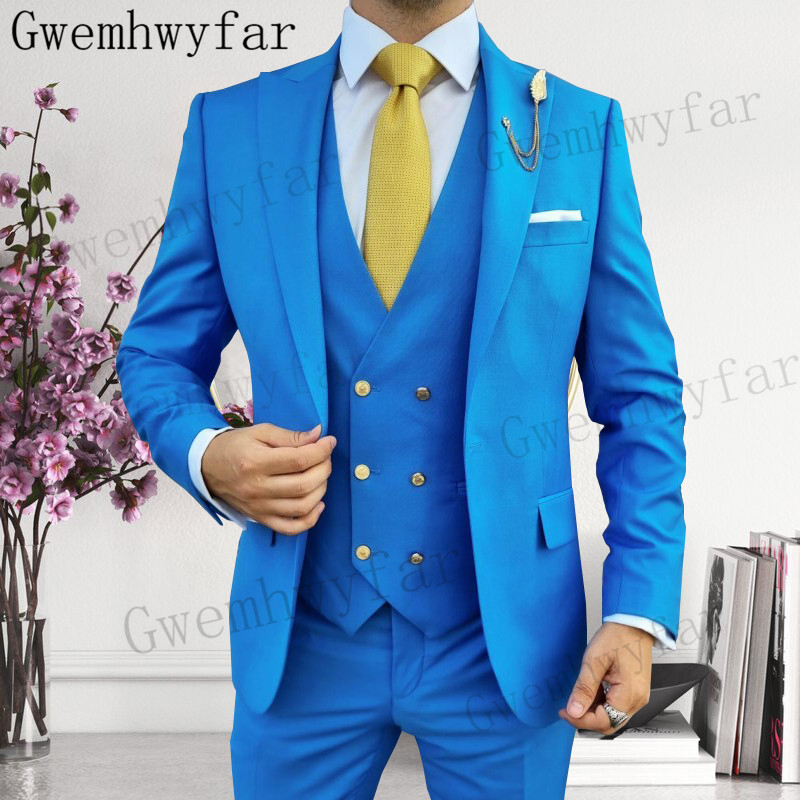 Gwenhwyfar Groomsmen Peaked La - Men Formal Wear With Blazer review and price