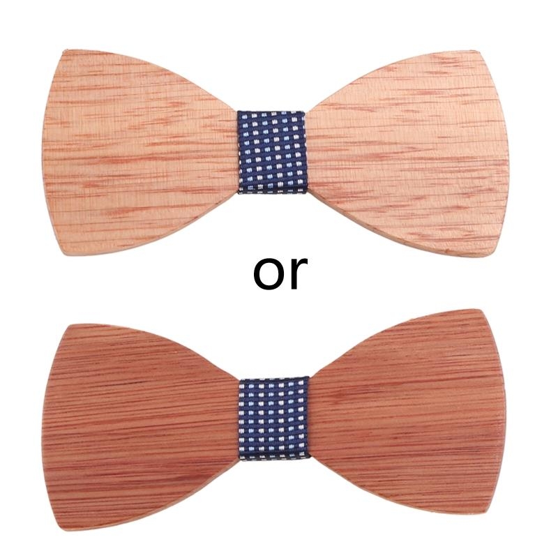 Y5GC Simple Men's Suit Wooden  - Men'S Formal Wear Bow Ties review and price