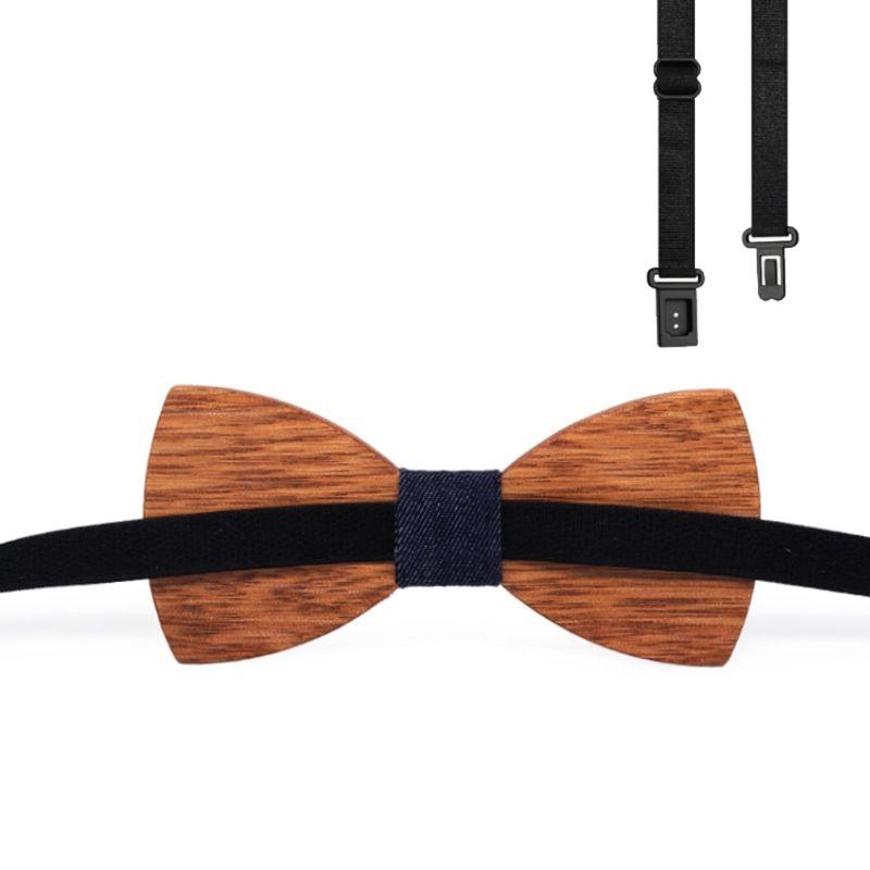 Y5GC Simple Men's Suit Wooden  - Men'S Formal Wear Bow Ties review and price