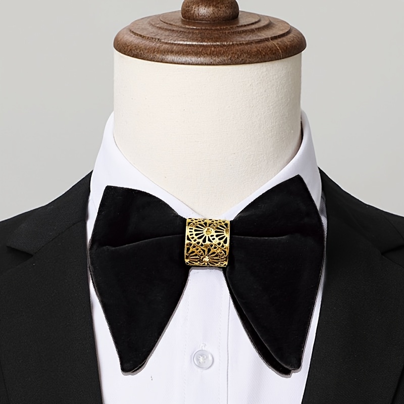Vintage Large Horn-Shaped No-T - Men'S Formal Wear Bow Ties review and price