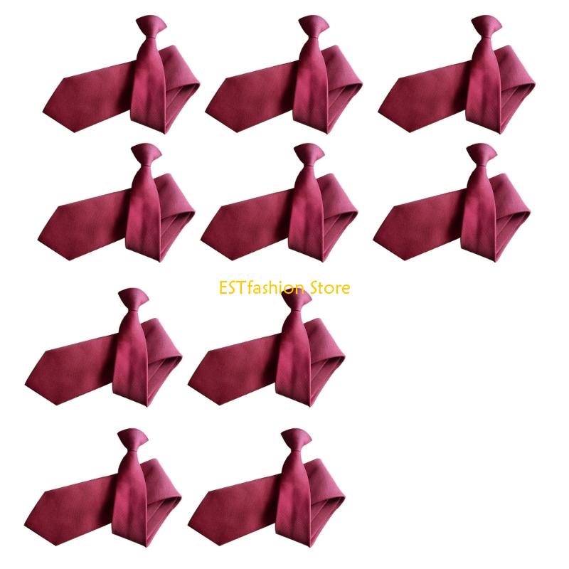 Y5GC 10x PreTied Clip On Tie F - Men'S Formal Wear Bow Ties review and price