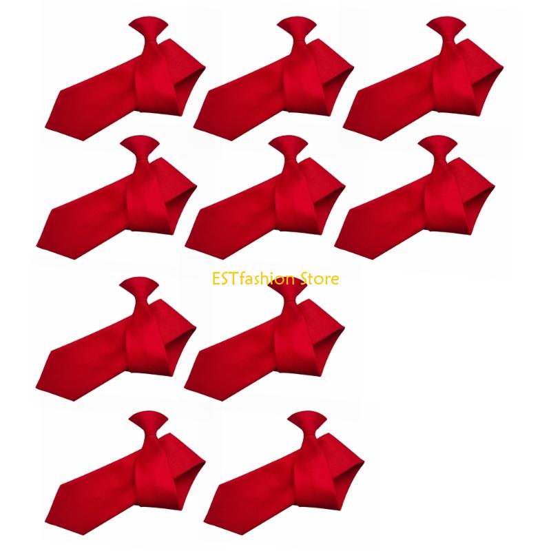 Y5GC 10x PreTied Clip On Tie F - Men'S Formal Wear Bow Ties review and price