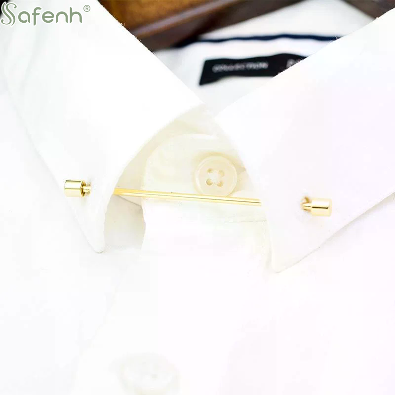 Shirt Collar Bar Cylinder Scre - Men Formal Party Wear Shirt review and price