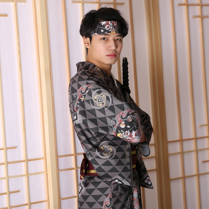 Asian Ethnic New Design Kimono - Traditional Japanese Men'S Formal Wear review and price