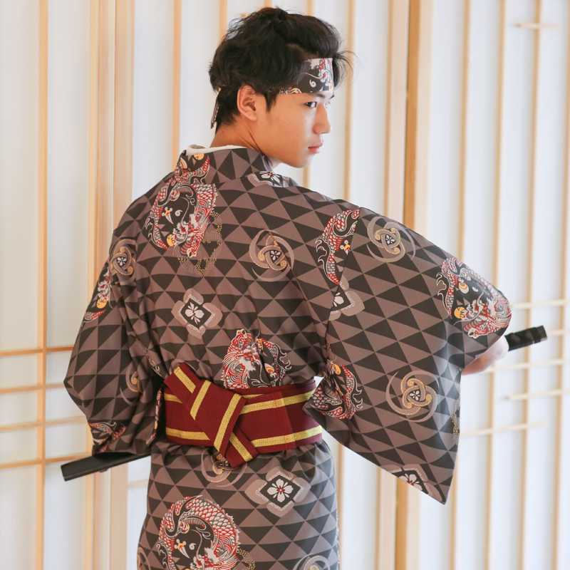 Asian Ethnic New Design Kimono - Traditional Japanese Men'S Formal Wear review and price
