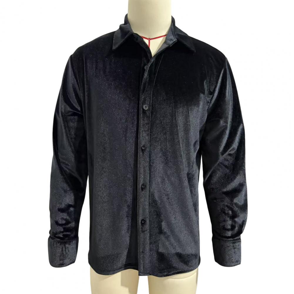 Men Velvet Shirt Men's Velvet  - Men Formal Party Wear Shirt review and price