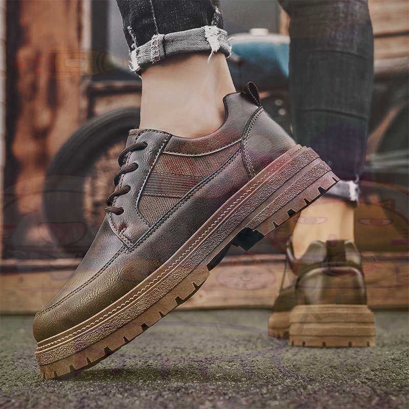 Dark Natural Leather Fashion T - Formal Upper Wear For Men Winter review and price