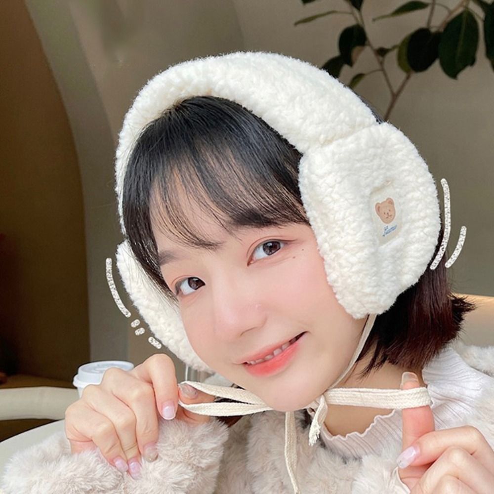 New Cute Bear Tie Plush Earmuf - Windsor Knot Tie review and price