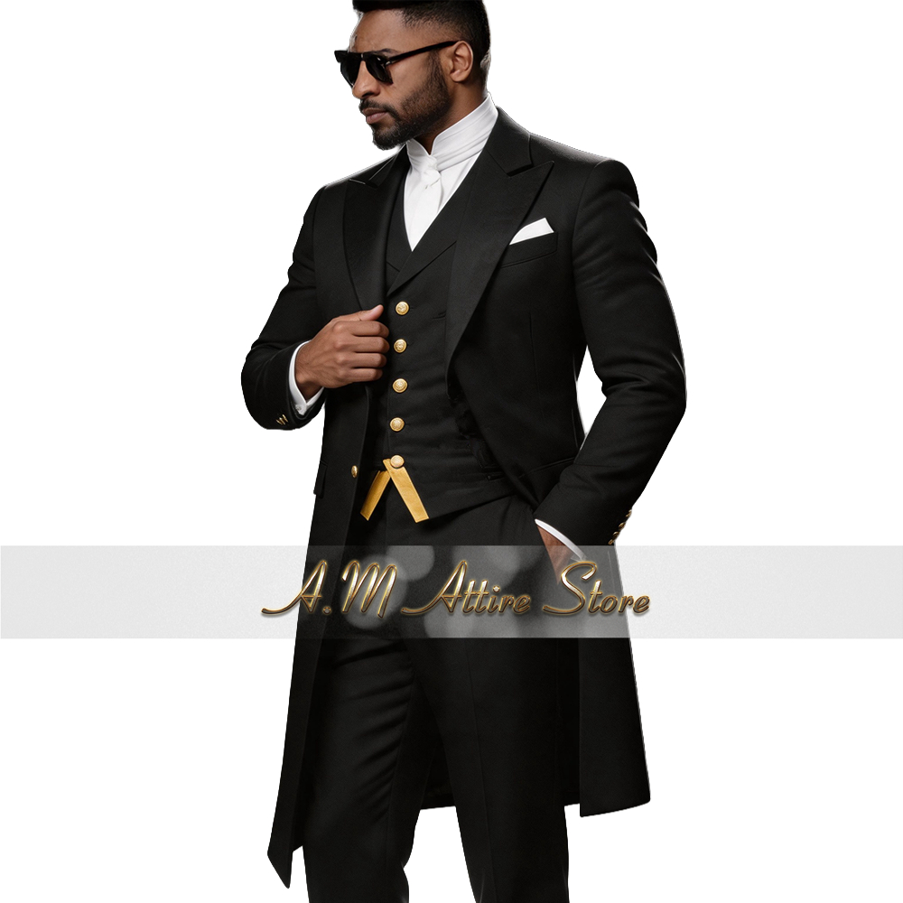 Wedding Suit for Men Blue 3-Pi - Men Formal Wear With Blazer review and price