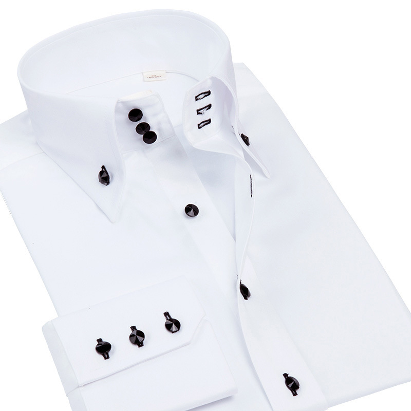 Luxury Men Slim Fit Dress Shir - Men Formal Party Wear Shirt review and price