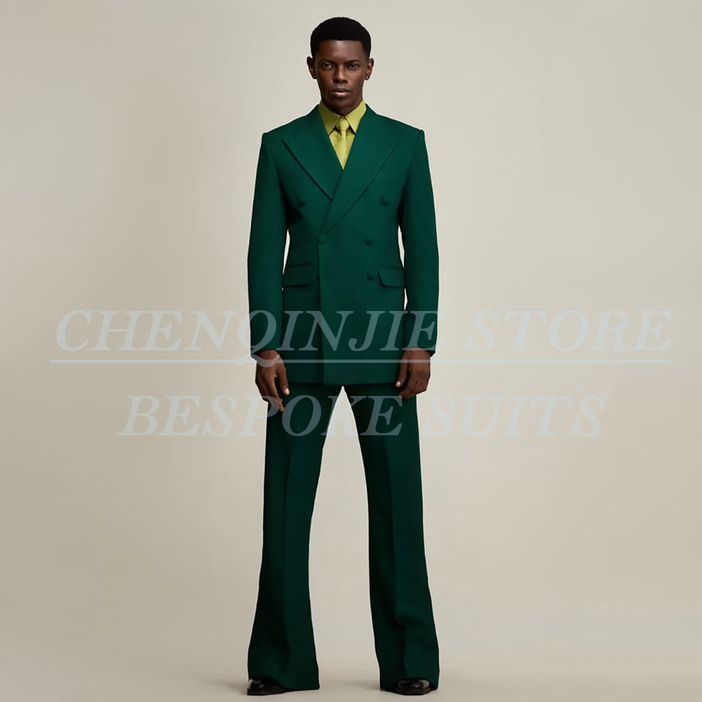 Luxury Green Men's Suits Forma - Men Formal Wear With Blazer review and price