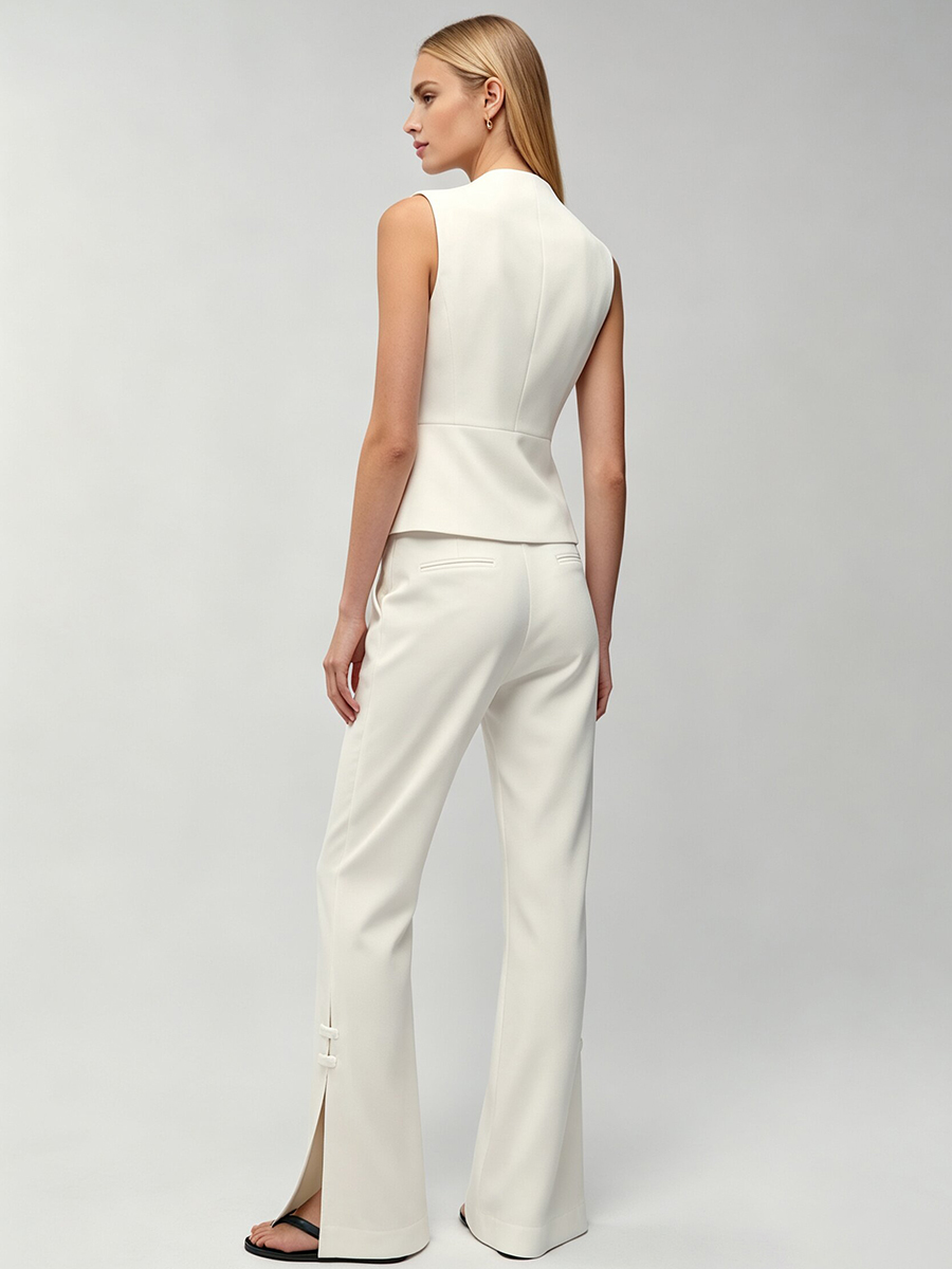 LIMO Women White Chinese Frog  - Men Formal Wear Pinterest review and price