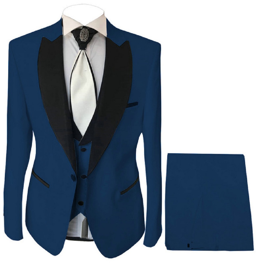 One Button Black Shawl Lapel C - Men Formal Wear With Blazer review and price