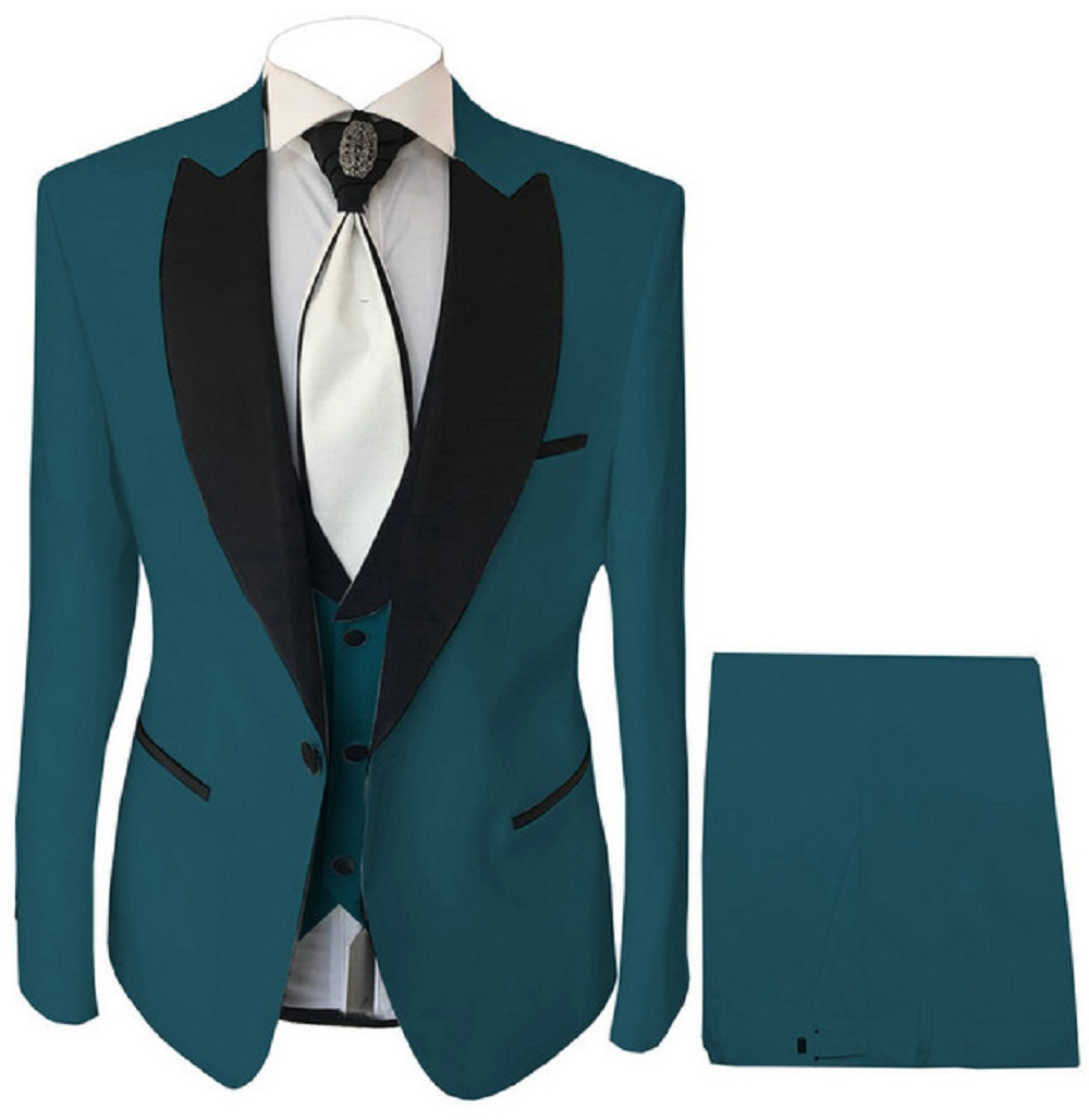 One Button Black Shawl Lapel C - Men Formal Wear With Blazer review and price