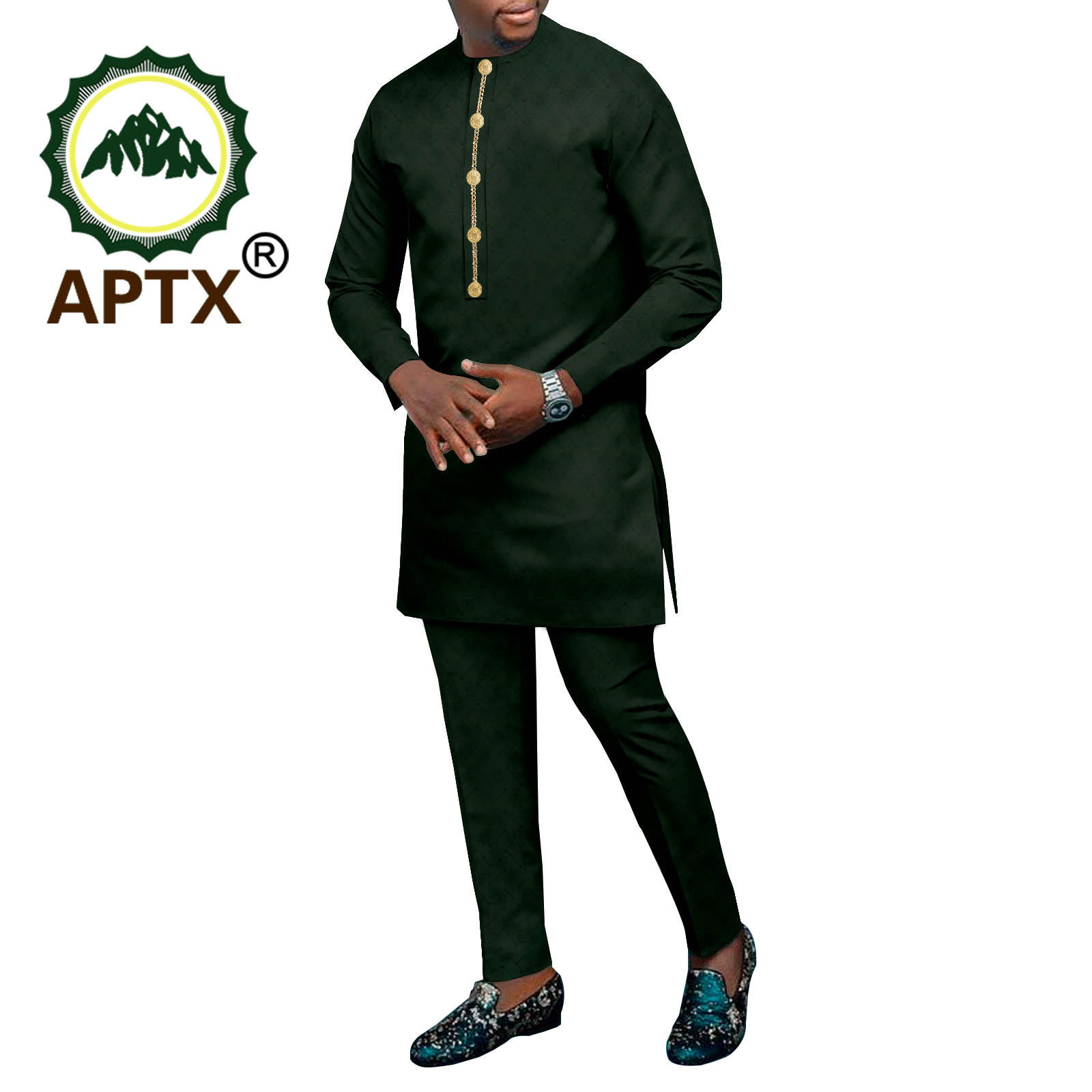 Dashiki Printed Men's Long Shi - Men Formal Party Wear Shirt review and price